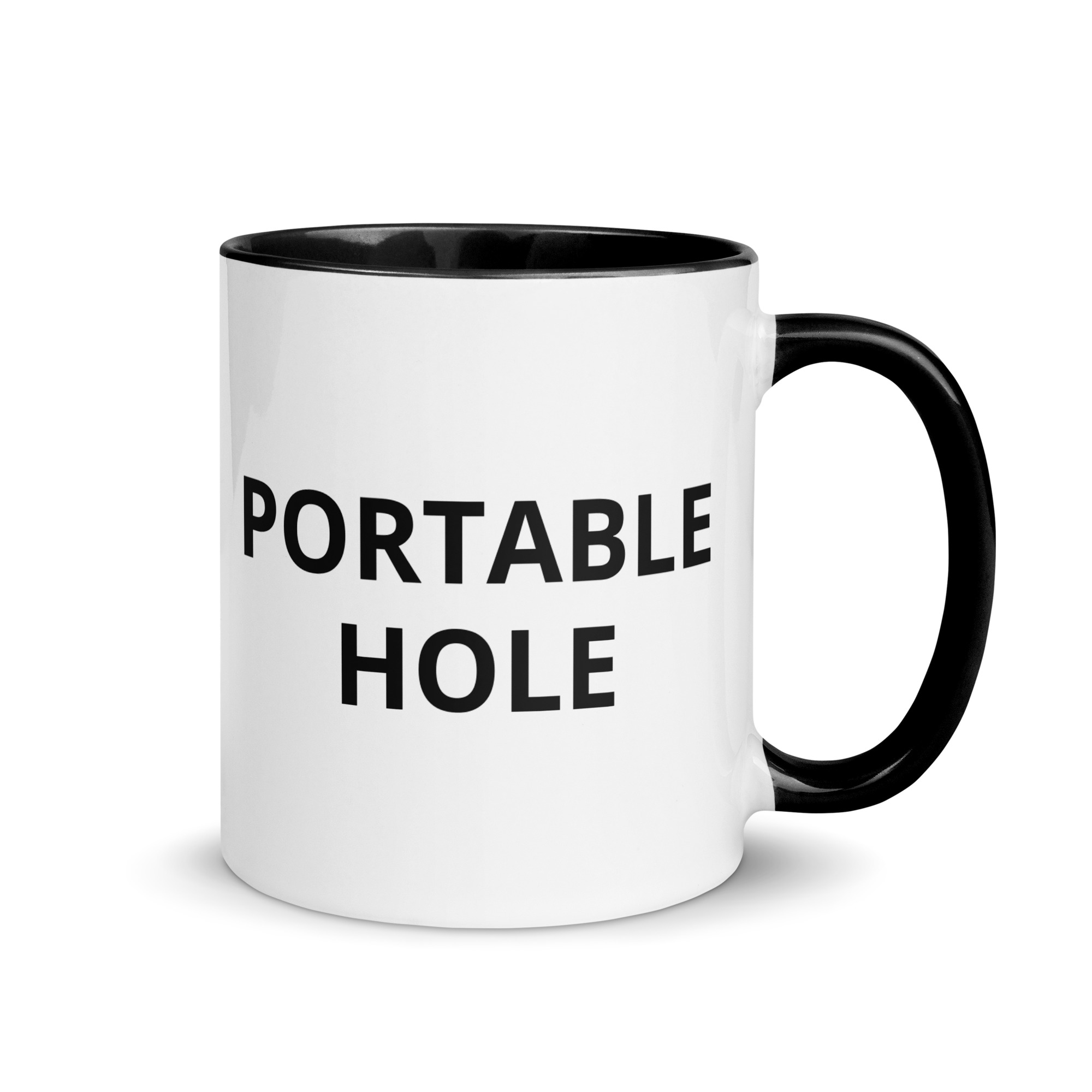 Portable Hole Mug Wow If True